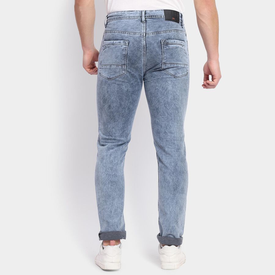 Men's Slim Fit Jeans , Light Grey, large image number null
