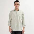 Men's 100% Cotton Casual Shirt, Aqua, small image number null