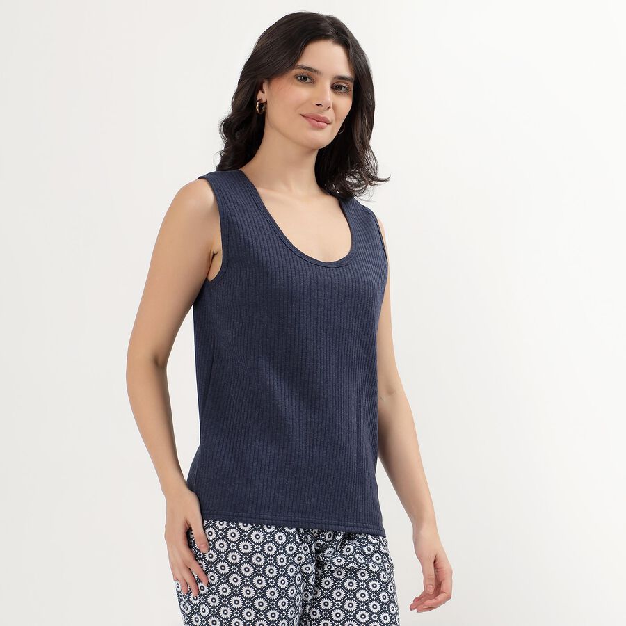 Ladies' Thermal, मध्यम नीला, large image number null