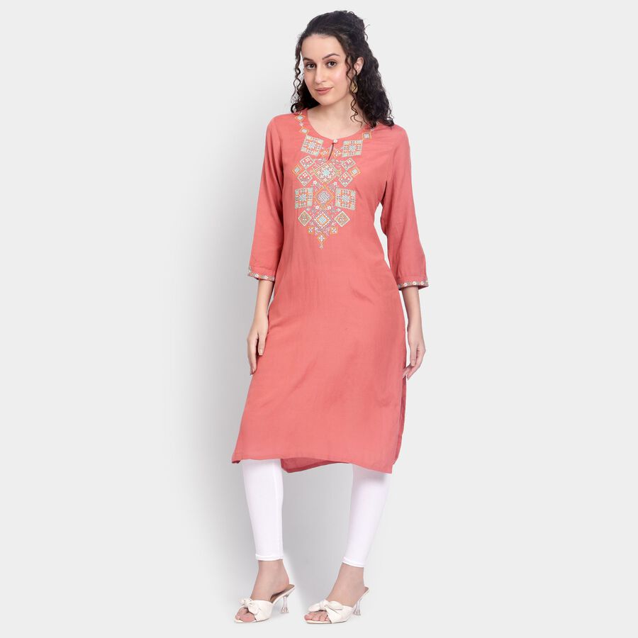 Ladies' Kurta , Pink, large image number null