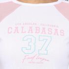 Ladies' 100% Cotton Crop  Top, Pink, small image number null