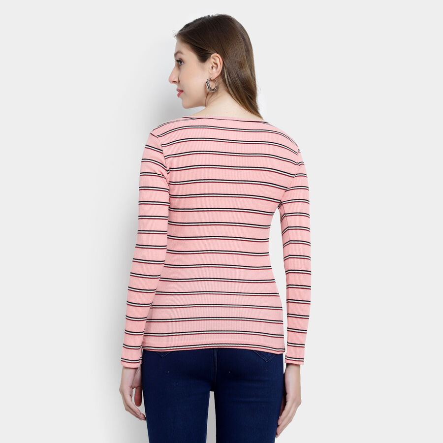 Stripes Top, Pink, large image number null