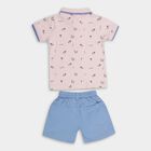 Infants'100% Cotton Baba Suit, Light Pink, small image number null