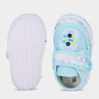 Boys' Light Blue Velcro Strap Sneakers, Blue, small
