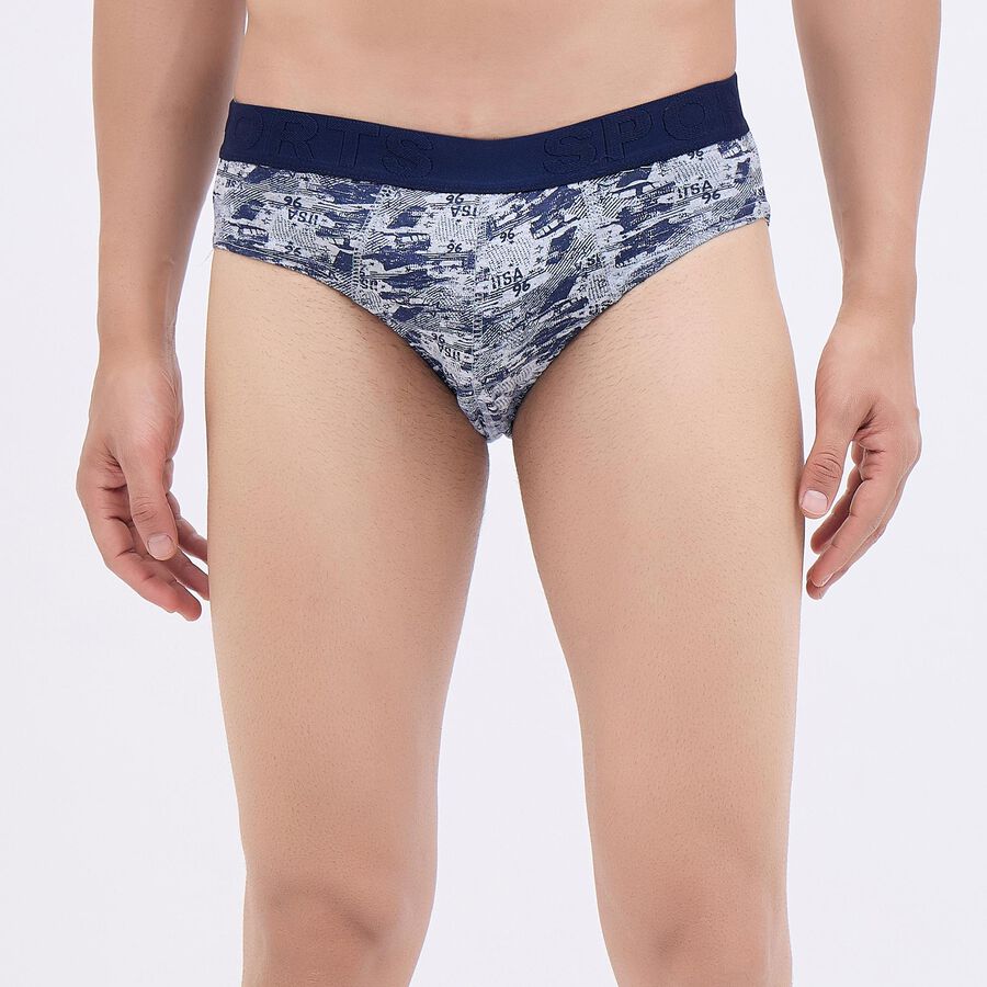 Men's V-Cut Briefs, Black, large image number null