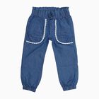Girls' Jeans, मध्यम नीला, small image number null