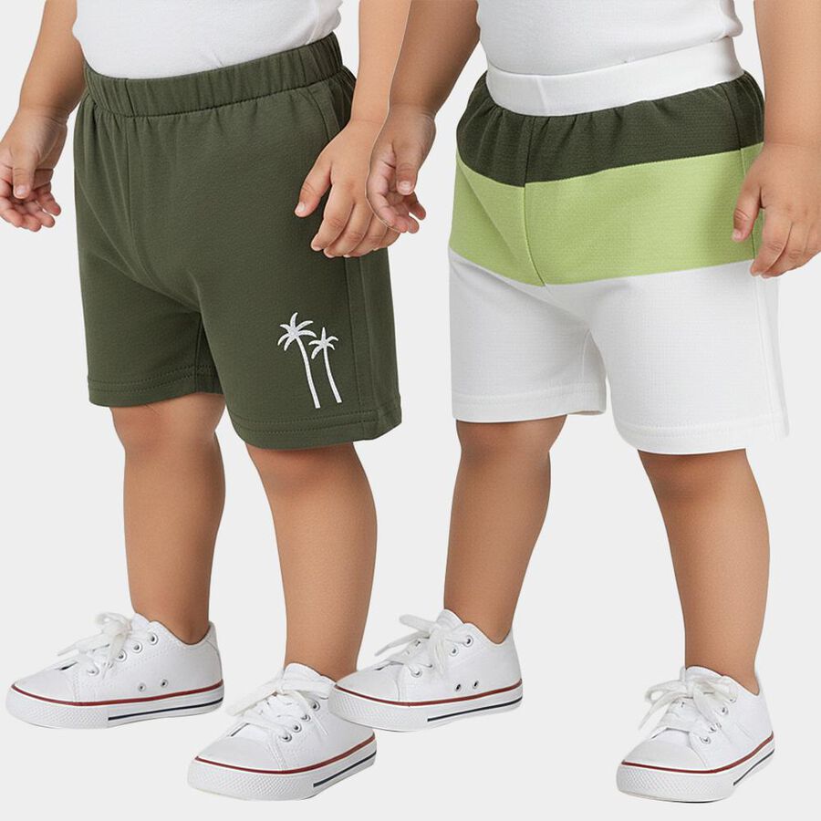 Infants' Half Pant, Olive, large