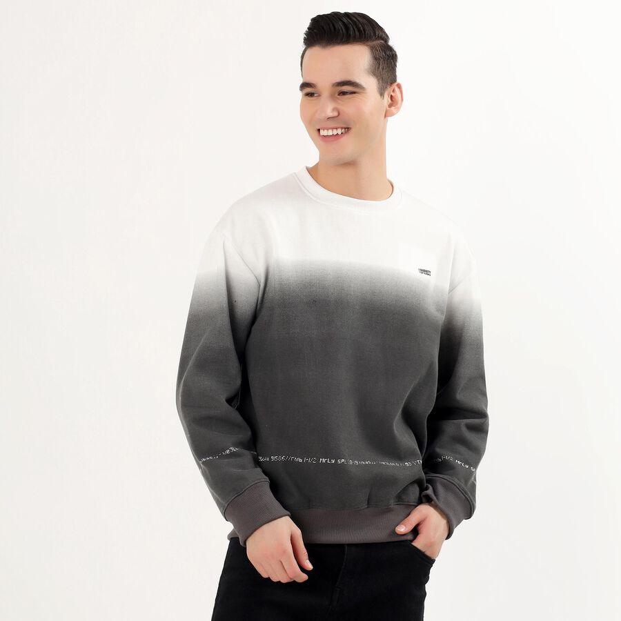 Men's Sweatshirt, Black, large image number null