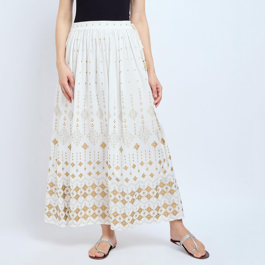 Ladies' Lehenga Skirt , ऑफ व्हाइट, large image number null