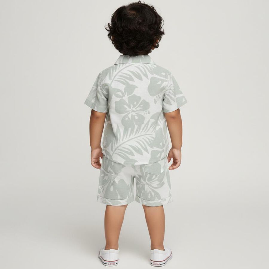 Infants' 100% Cotton Baba Suit, Light Green, large