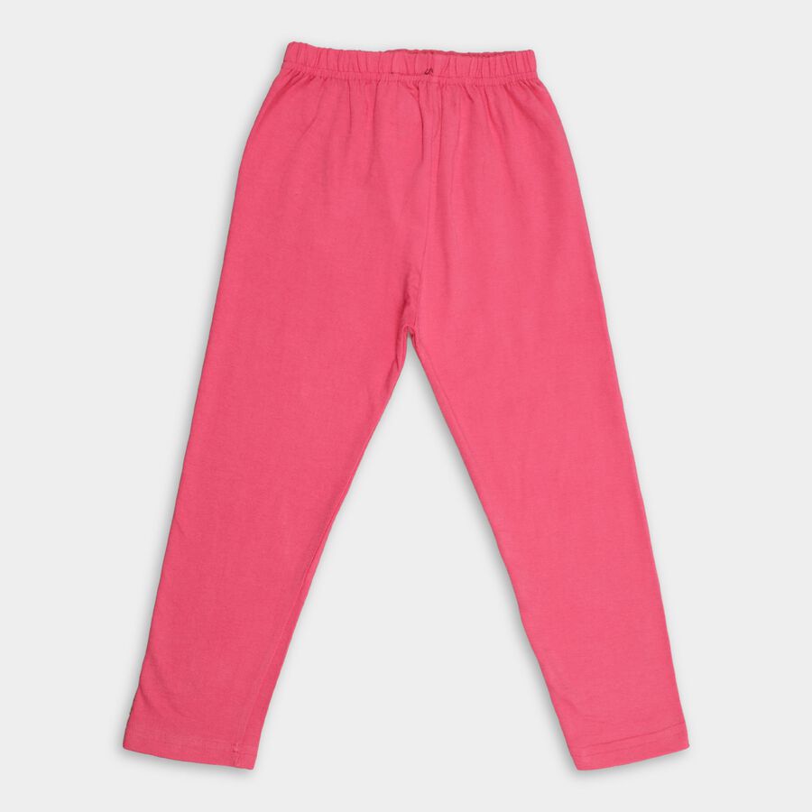 Girls' Legging, Pink, large image number null