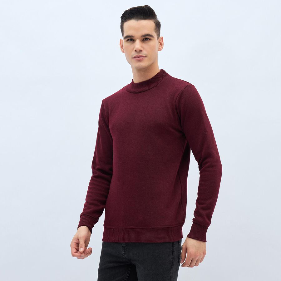 Men's Pullover, वाइन, large image number null