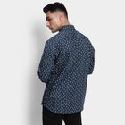 Men's 100% Cotton Formal Shirt, Navy Blue, small image number null