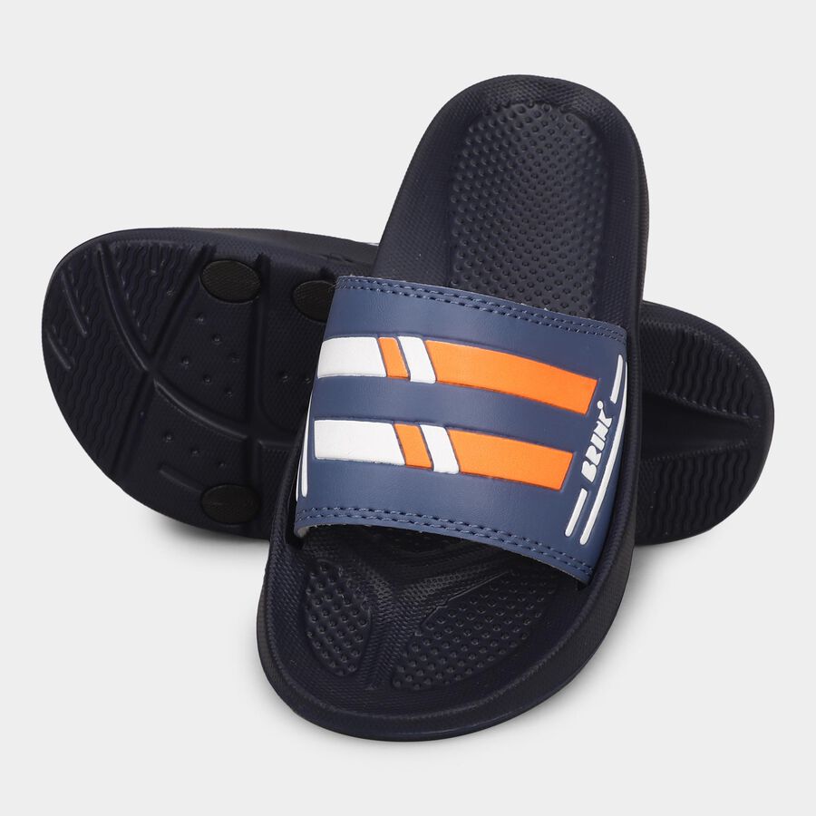 Kids' Slipper, Navy Blue, large image number null