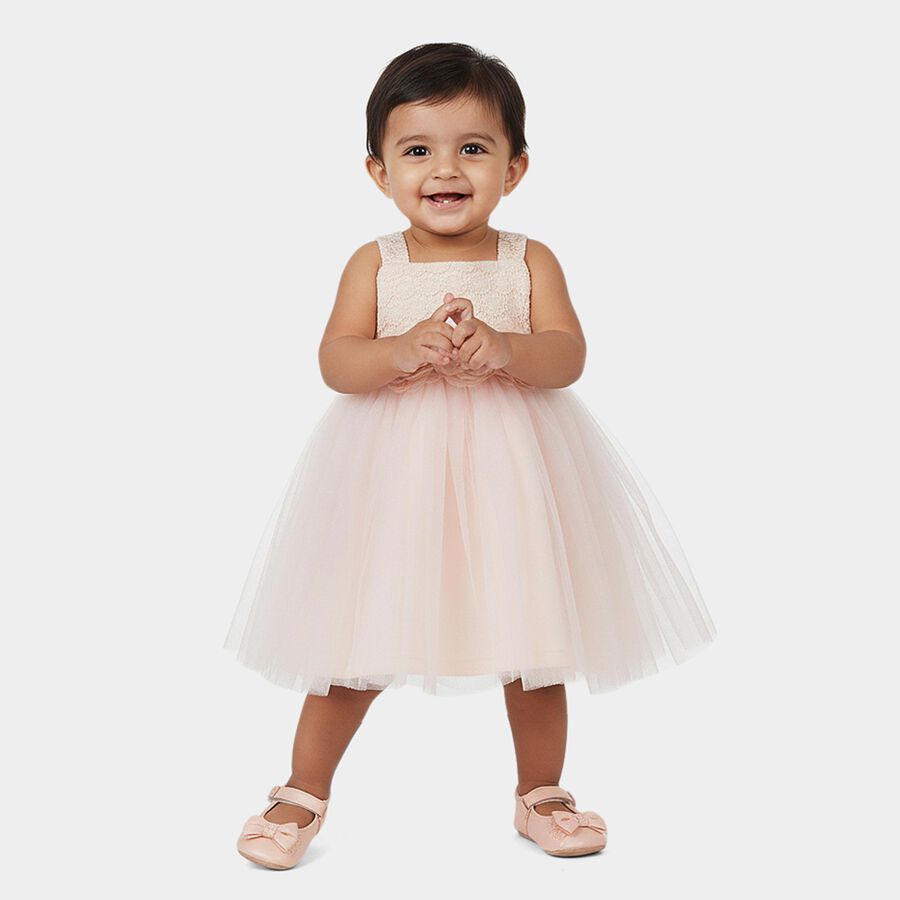 Infants' Pink Frock, Light Pink, large