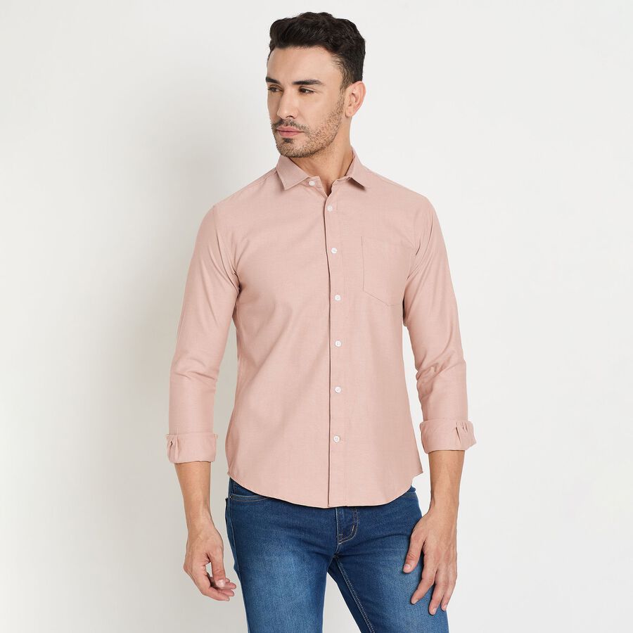 Men's Casual Shirt, गहरा पीला, large image number null