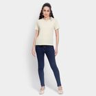Ladies' Round Neck T-Shirt , Light Green, small image number null