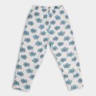 Girls' Pyjama, सफ़ेद, small image number null