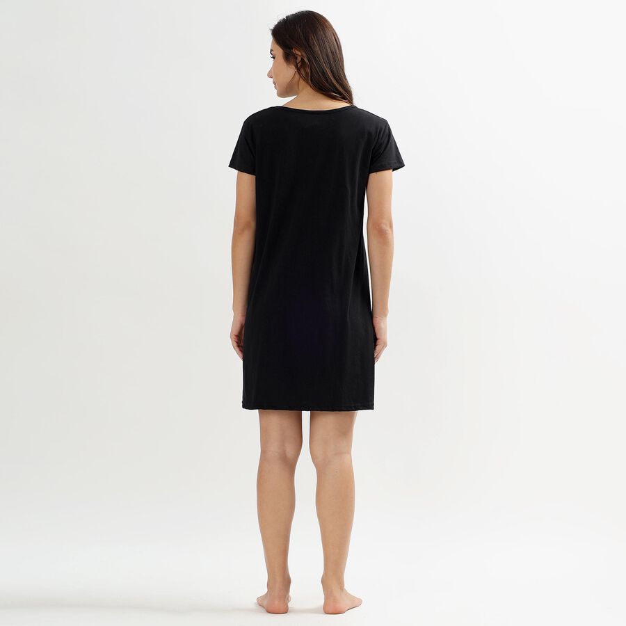 Ladies' Nighty, Black, large image number null