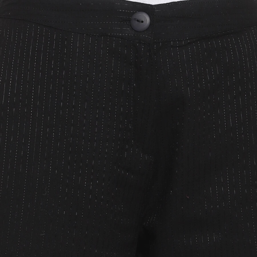 Cotton Palazzo, Black, large image number null