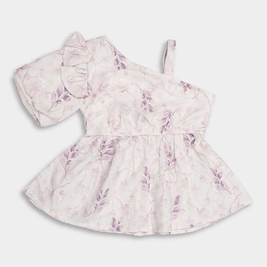 Girls' T-Shirt, सफ़ेद, large image number null