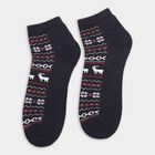 Men's Socks (Pack of 3), Navy Blue, small image number null