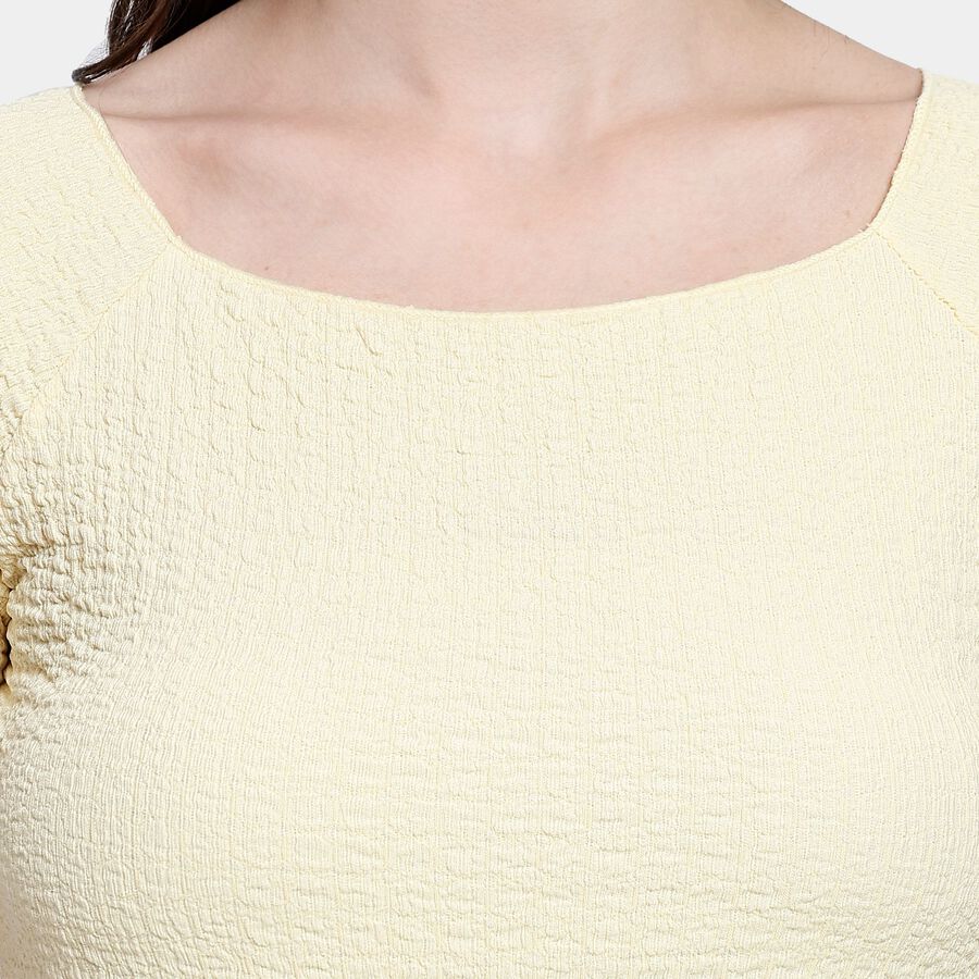 Ladies' Top, पीला, large image number null