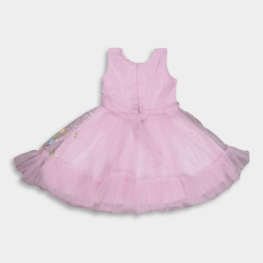 Girls' Frock , लाइलेक, large image number null