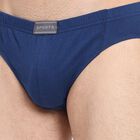 Men's 100% Cotton Briefs, Royal Blue, small