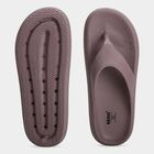 Women's Pink Slip-On Flip-Flops, गुलाबी, small