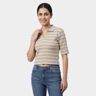 Ladies' Top, Beige, small