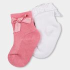 Infants' Socks (Pack of 2), Pink, small image number null