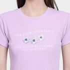 Ladies' Round Neck T-Shirt, Lilac, small image number null