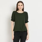 Ladies' Top, गहरा हरा, small image number null