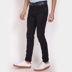 Classic 5 Pocket Skinny Fit Jeans, Black, small image number null