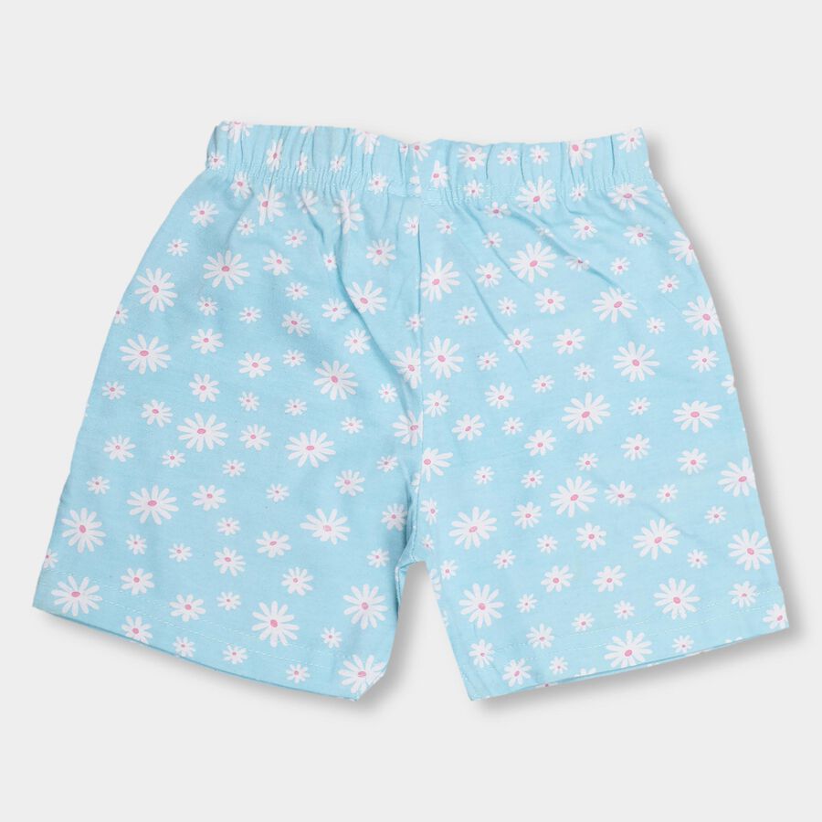 Girls' Pull Ups Shorts , Light Blue, large image number null