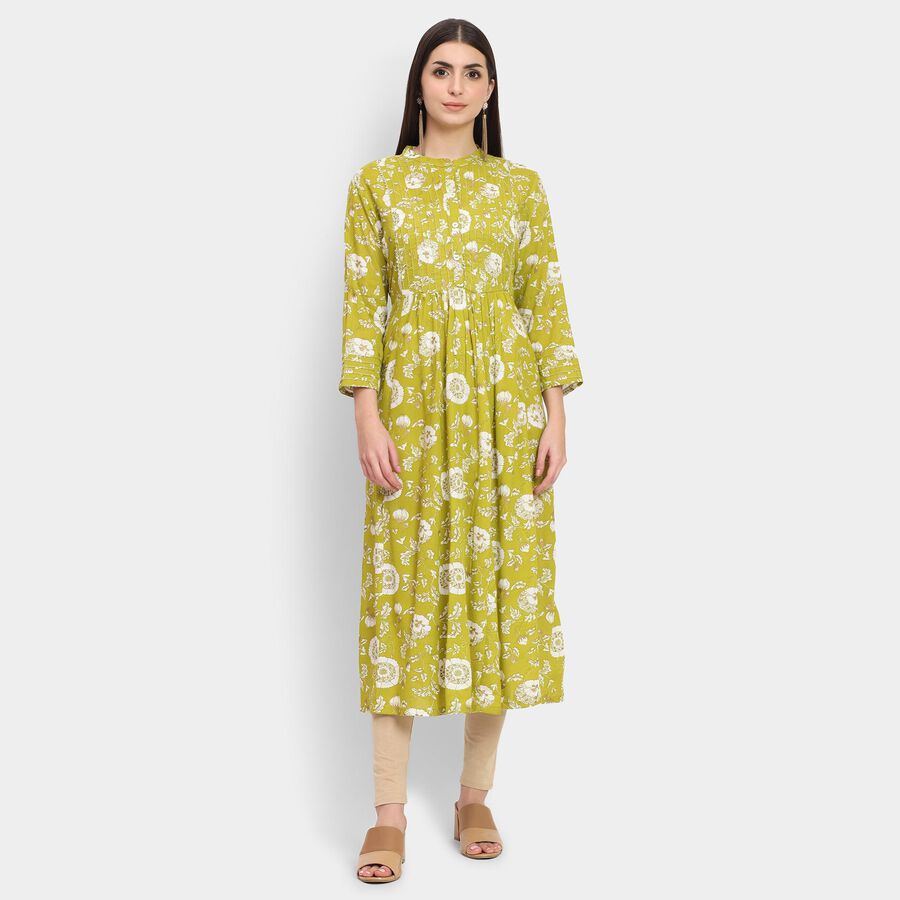 Ladies' Kurta , Light Green, large image number null