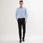 Men's Light Powder Blue Classic Formal Shirt, Light Blue, small image number null