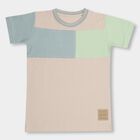 Boys' 100% Cotton Half Sleeves T-Shirt, हल्का हरा, small image number null