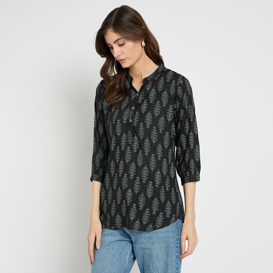Ladies' Kurti , Black, large image number null