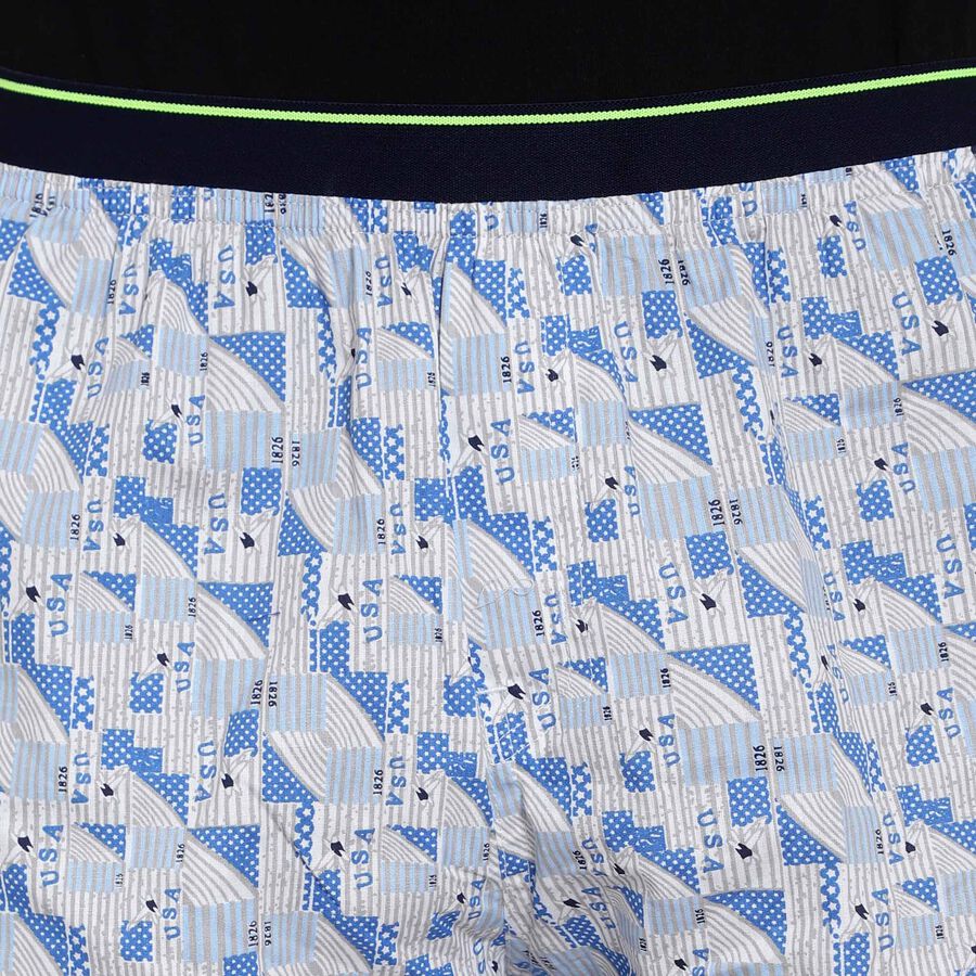 Cotton Printed Boxers, Dark Grey, large image number null