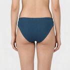 Women's Teal Regular Fit Solid Panty, Teal Blue, small