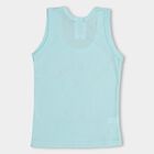 Infants' 100% Cotton Vest , Aqua, small
