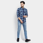 Cotton Checks Casual Shirt, गहरा हरा, small image number null
