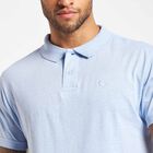 Solid Polo Shirt, Light Blue, small image number null