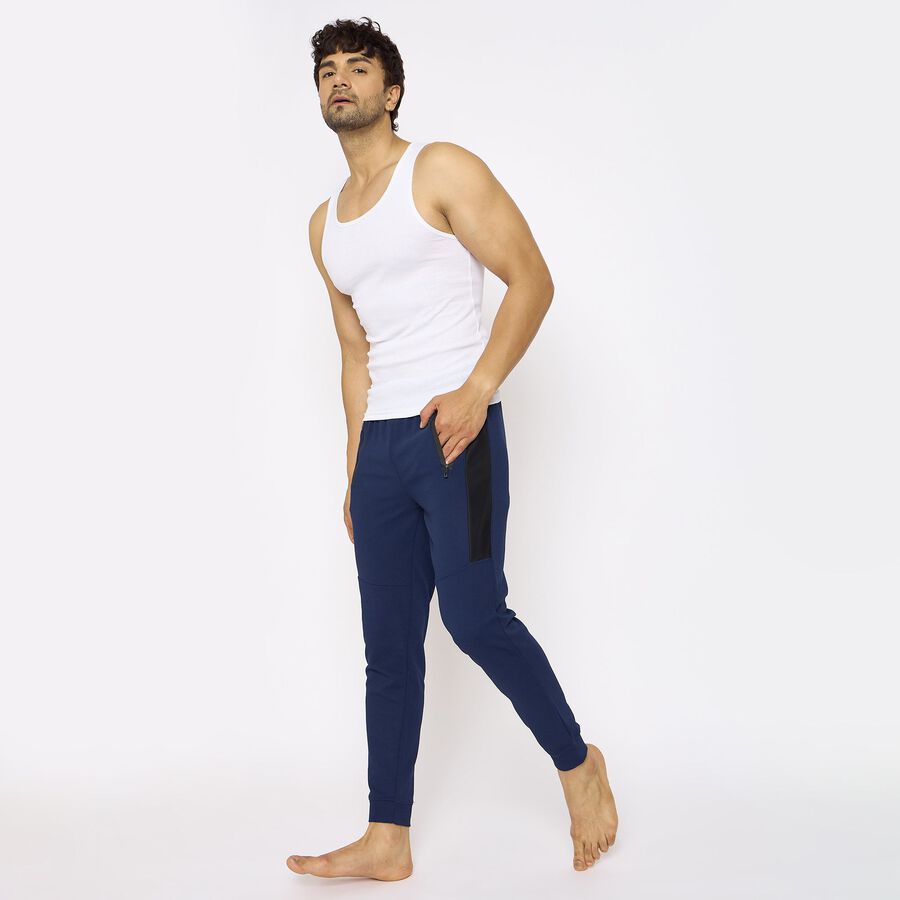 Men's 100% Cotton Gym T-Shirt, सफ़ेद, large