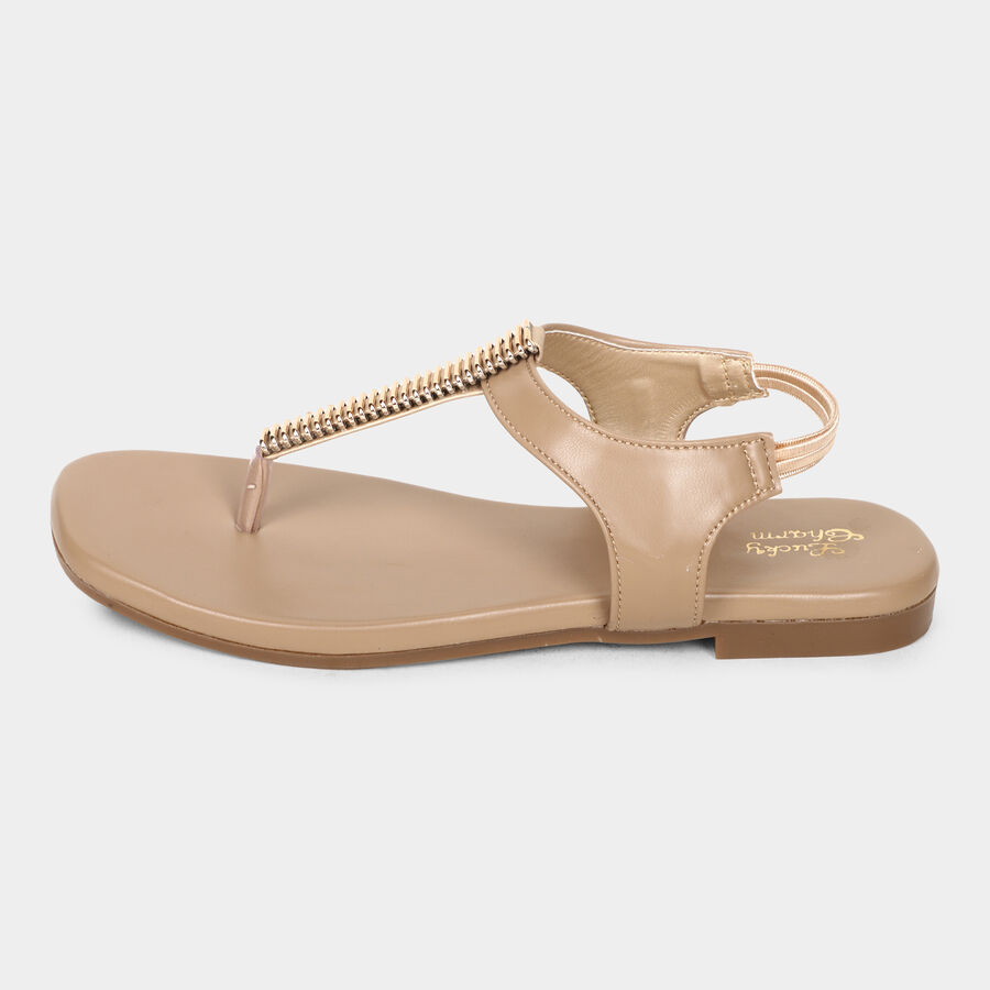 Ladies' Sandal, गहरा पीला, large image number null