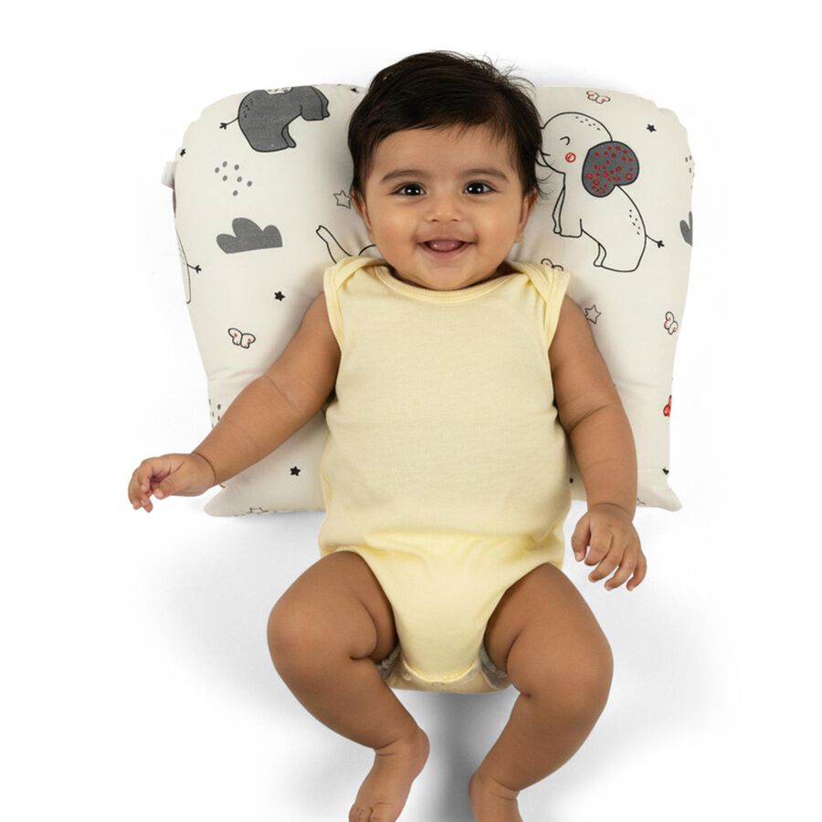 Infants' Pillow, सफ़ेद, large image number null