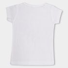 Girls' 100% Cotton T-Shirt, सफ़ेद, small image number null