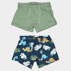 Boys Navy Blue Regular Fit Printed Briefs, नेवी ब्लू, small